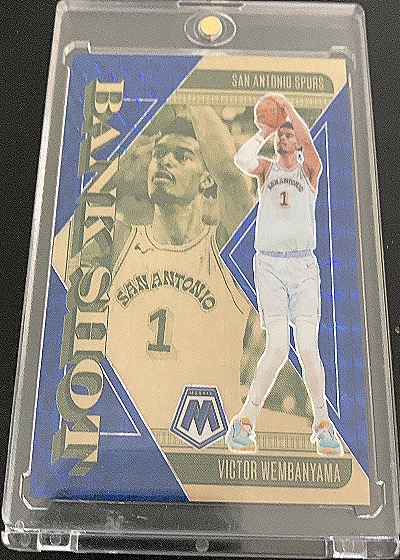 2024-25 Panini Mosaic Bank Shot #20 Victor Wembanyama — front