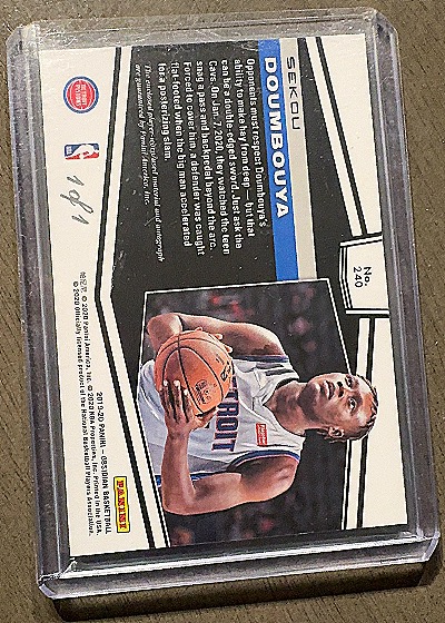 2020 Panini Prizm #240 Sekou Doumbouya — front