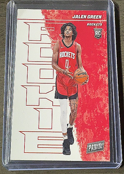 2021-22 Panini Player of the Day #52 Jalen Green — front