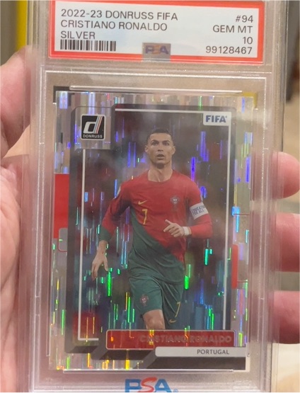 2022-23 Donruss #94 Cristiano Ronaldo Silver — front