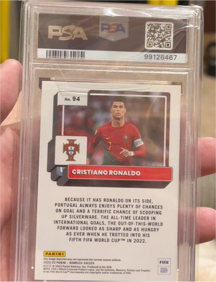 2022-23 Panini Donruss #94 Cristiano Ronaldo — front
