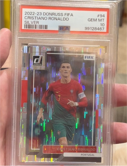 2022-23 Donruss FIFA #94 Cristiano Ronaldo — front