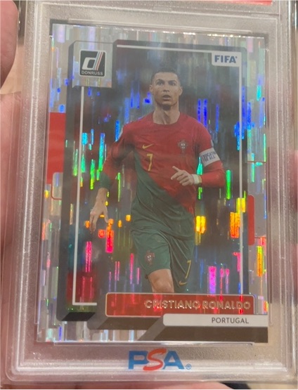 2022-23 Donruss Soccer #94 Cristiano Ronaldo Silver Portugal — front