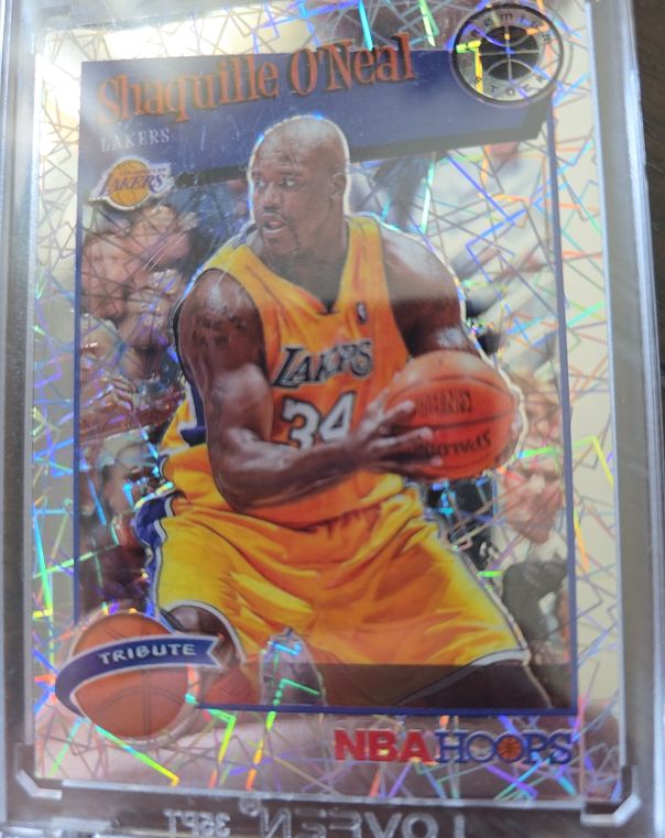 2019-20 Panini NBA Hoops Premium Stock #283 Shaquille O'Neal Tribute — front