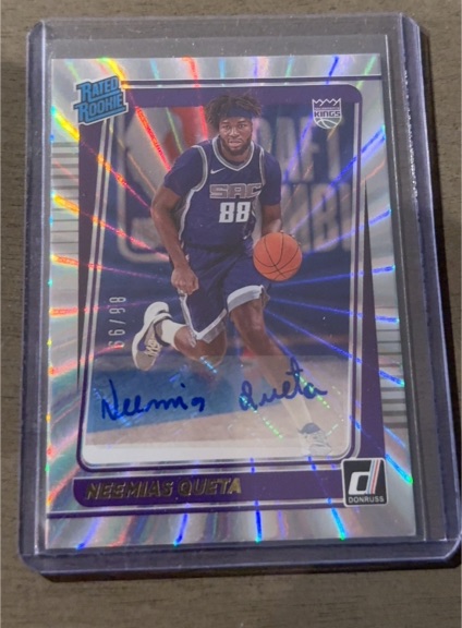 2021-22 Donruss #206 Neemias Queta Rated Rookie — front