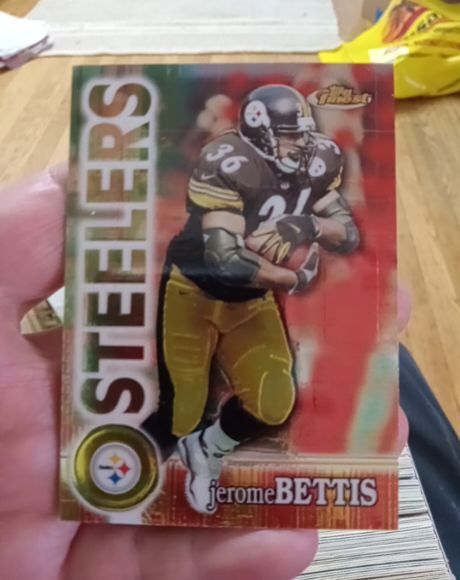 2000 Topps Finest #93 Jerome Bettis — front