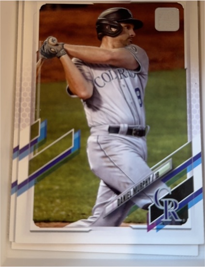 2021 Topps #129 Daniel Murphy — front