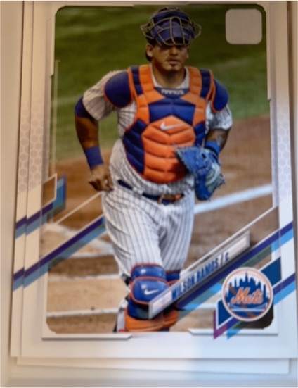 2021 Topps #127 Wilson Ramos — front