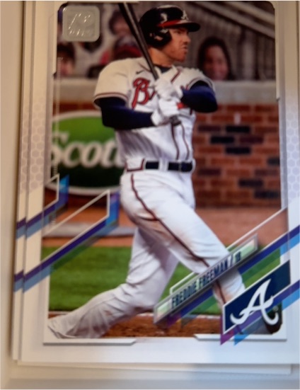 2021 Topps #120 Freddie Freeman — front