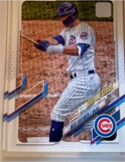 2021 Topps #116 Nico Hoerner Chicago Cubs — front