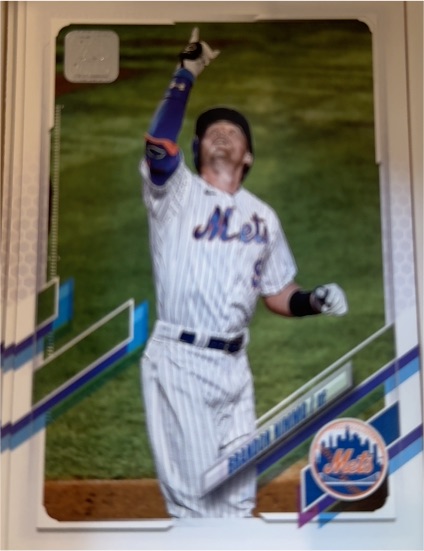 2021 Topps #106 Brandon Nimmo — front