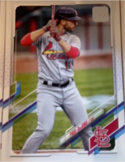2021 Topps Chrome #118 Paul DeJong — front