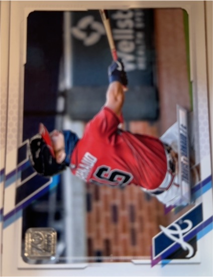 2021 Topps #101 Travis d'Arnaud Atlanta Braves — front