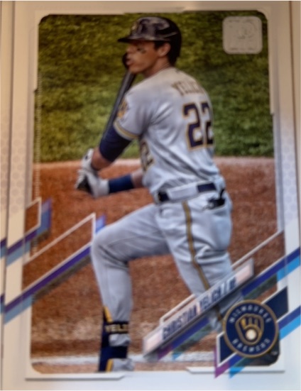 2021 Topps Opening Day #60 Christian Yelich — front