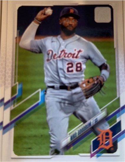 2021 Topps #97 Niko Goodrum — front