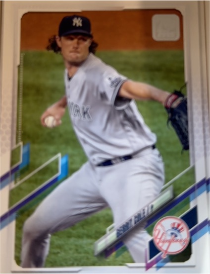 2021 Topps #95 Gerrit Cole — front