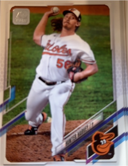 2021 Topps #93 Hunter Harvey Baltimore Orioles — front