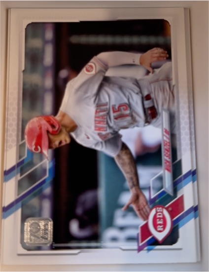 2021 Topps Series 1 #55 Nick Senzel — front