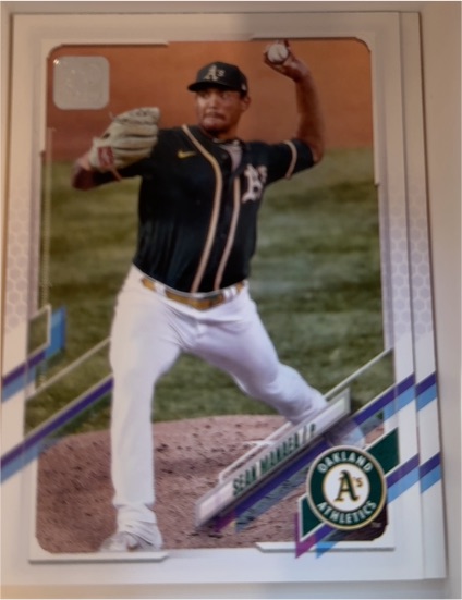 2021 Topps #51 Sean Manaea — front