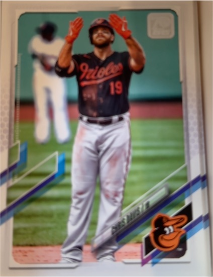2021 Topps #29 Chris Davis — front