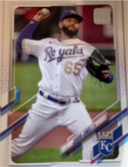2021 Topps #19 Jakob Junis — front