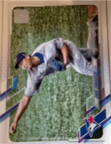 2021 Topps #18 Shun Yamaguchi Toronto Blue Jays — front