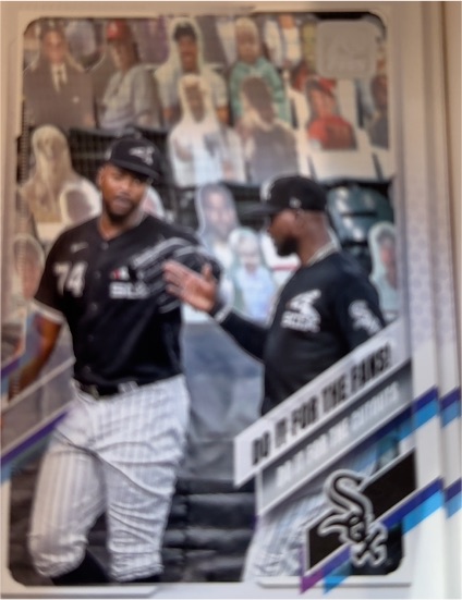 2021 Topps Series 1 #14 Do It for the Fans! Eloy Jimenez — front