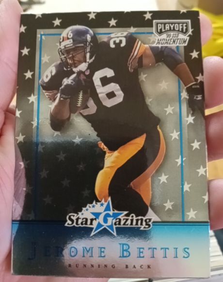 1999 Playoff Momentum SSD #SG11 Jerome Bettis Star Gazing — front