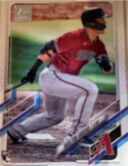 2021 Topps #10 Daulton Varsho — front
