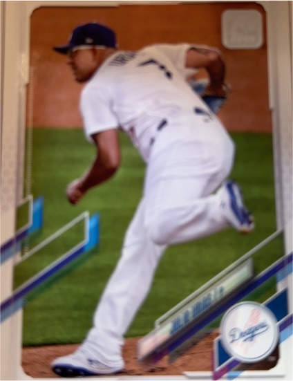 2021 Topps #5 Julio Urias — front