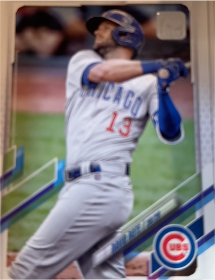 2021 Topps #4 David Bote — front