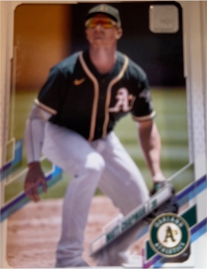 2021 Topps #3 Matt Chapman — front