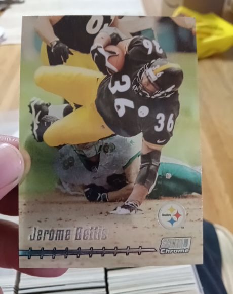 1999 Topps Stadium Club Chrome #74 Jerome Bettis — front