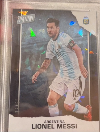 2021 Panini Father's Day Soccer #LM Lionel Messi — front