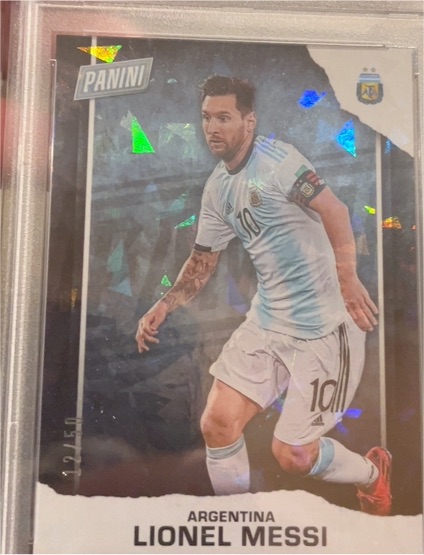 2021 Panini #12 Lionel Messi — front