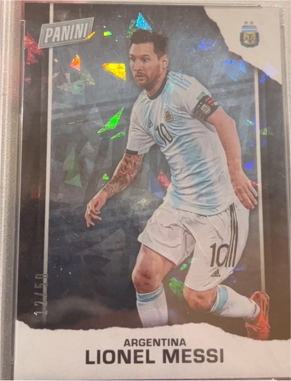 2021 Panini Father's Day #LM Lionel Messi — front