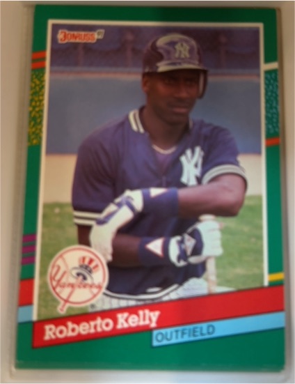 1991 Donruss #538 Roberto Kelly — front