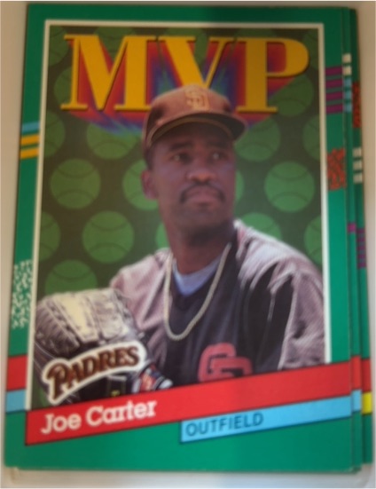 1991 Donruss #409 Joe Carter — front