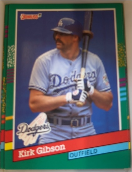 1991 Donruss #445 Kirk Gibson — front
