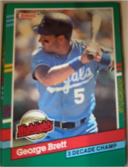 1991 Donruss #BC-19 George Brett — front