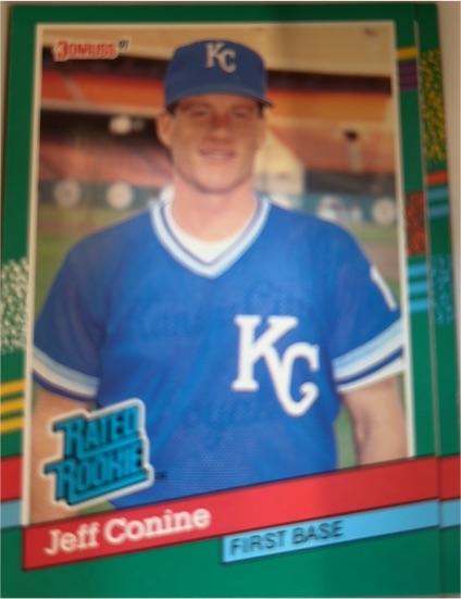 1991 Donruss #427 Jeff Conine — front
