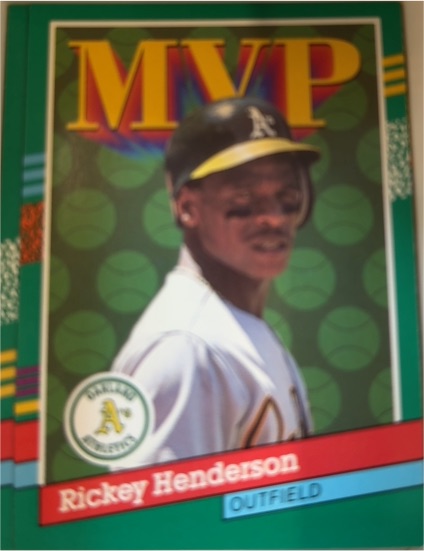 1991 Donruss #387 Rickey Henderson — front