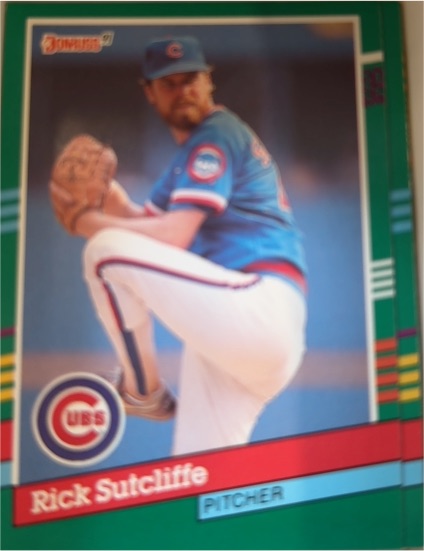 1991 Donruss #462 Rick Sutcliffe — front