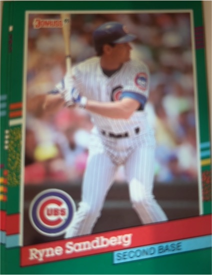 1991 Donruss #504 Ryne Sandberg — front