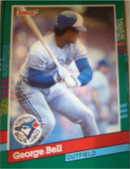 1991 Donruss #642 George Bell — front