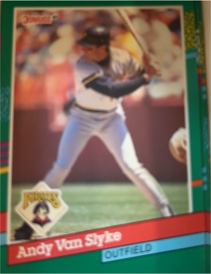 1991 Donruss #552 Andy Van Slyke — front