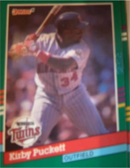 1991 Donruss #490 Kirby Puckett — front