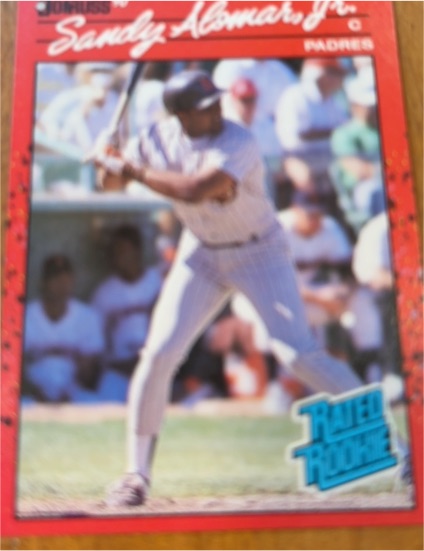 1990 Donruss #30 Sandy Alomar Jr. — front