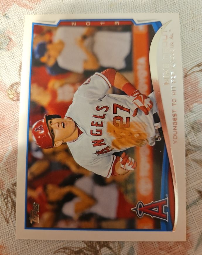2014 Topps #364 Mike Trout — front