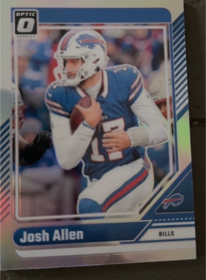 2024 Donruss Optic #19 Josh Allen — front